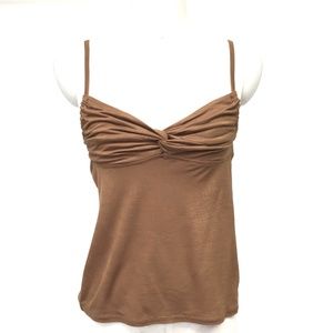 Free People Womens Bronze Jersey Camisole XS, NWT